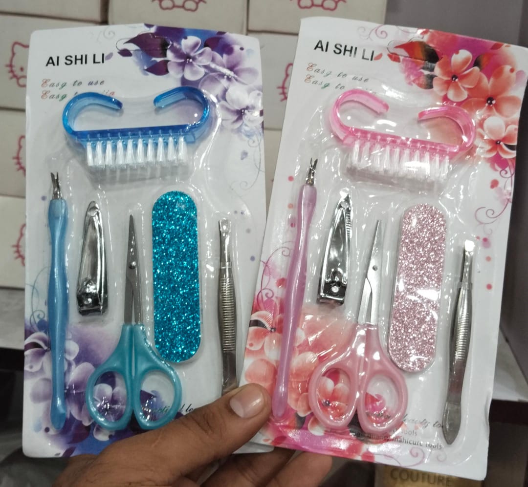 6 in 1 Manicure Pedicure Kit β AI SHI LI π