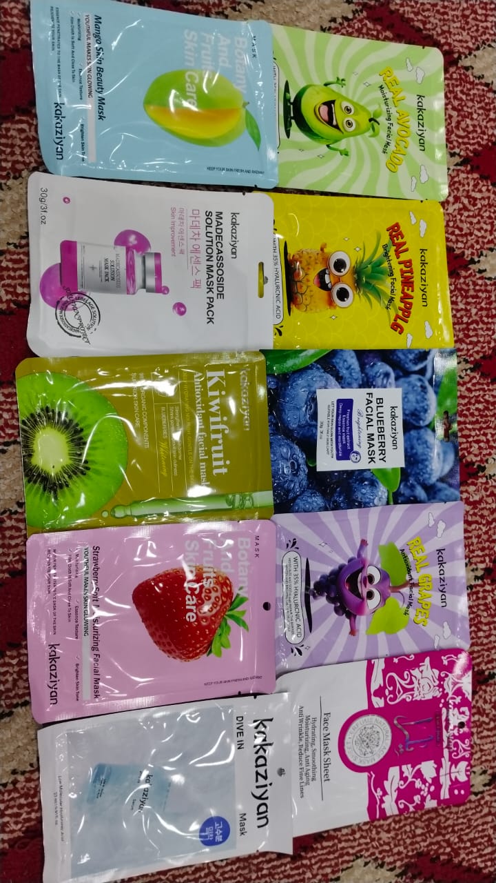 🌸✨ 10-Sheet Mask Glow Set ✨🌸