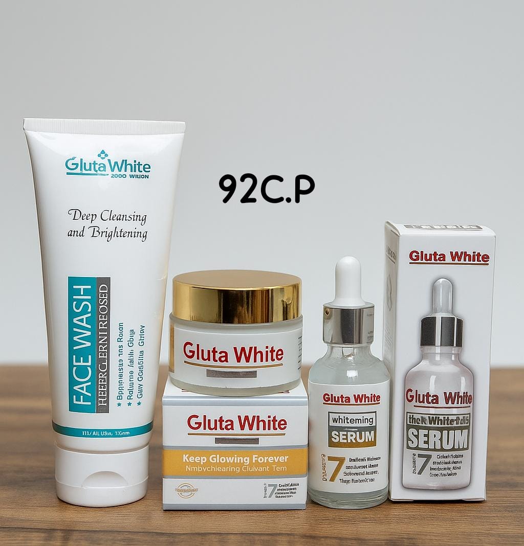 ✨ Gluta White Deal – Serum + Cream + Face Wash ✨