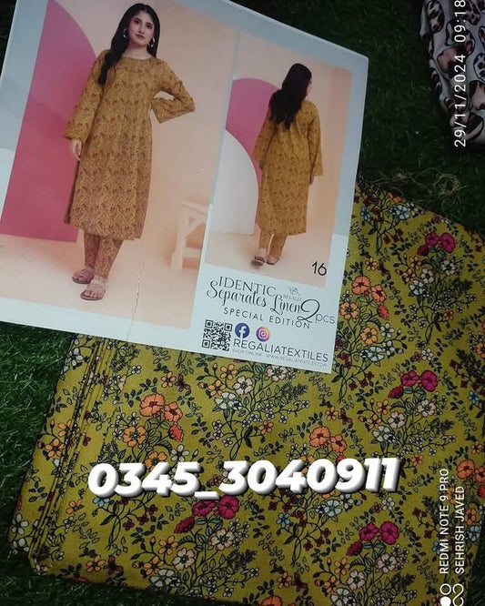 Linen 2 Piece Collection 🌟
| Premium Quality | Trendy Prints |