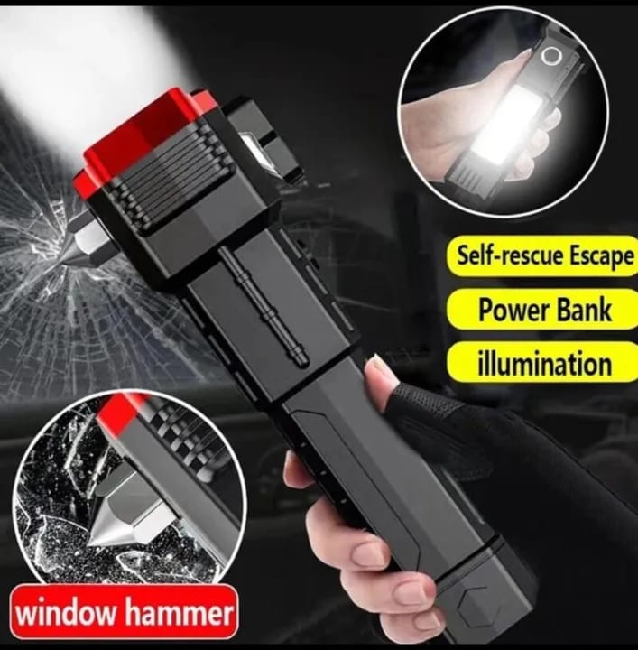 Plastic LED 3W Torch Light Rechargeable Torch Flashlight