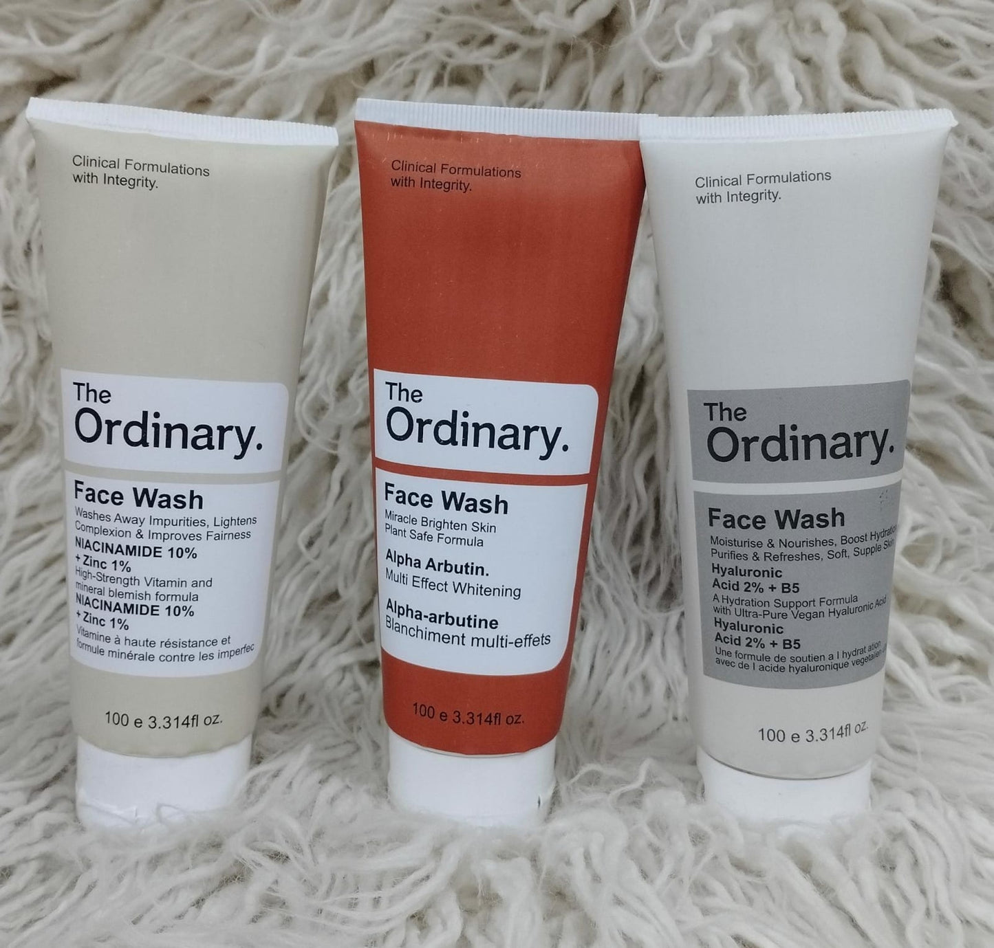 The ordinary face wash