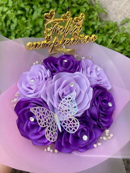 Purple Rose Bouquet ✨💜