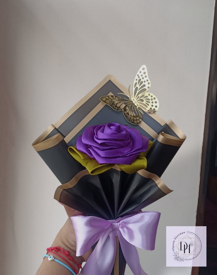 Elegant Purple Bloom Bouquet 💜 | Artificial Roses for Weddings & Décor