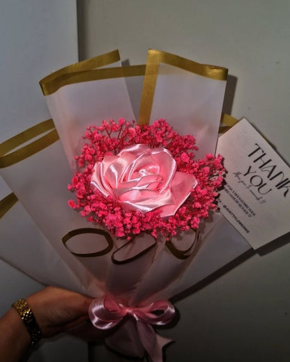 Pink Flower Bouquet – Soft, Sweet & Elegant 💖