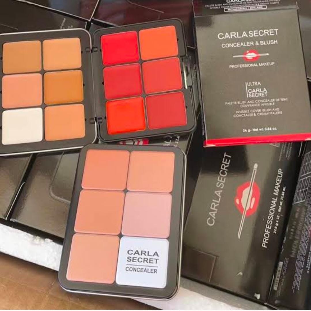 Makeup blush and contour duo – Carla Secret creamy set”