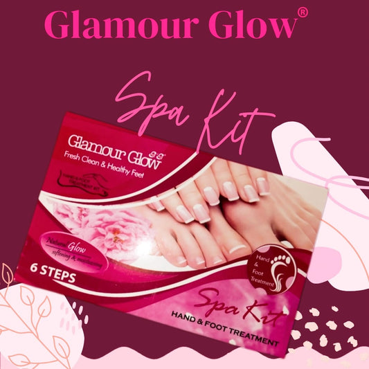 Glamour Glow mani and pedi kit – complete hand and foot care set”