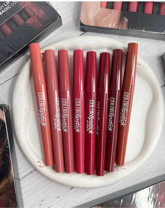 💋✨ Hangfang Heart Moved Lipstick – Pack of 6 Colors 💋✨