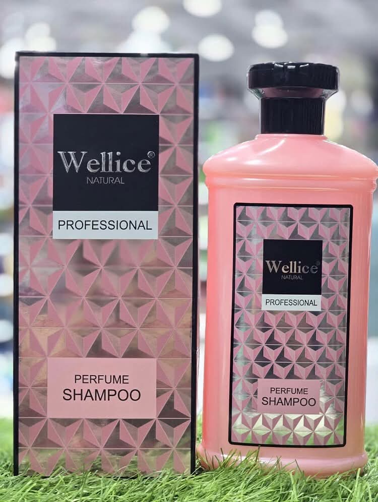 Wellice Shampoo – New Perfume Fragrance (400ml) ✨🧴