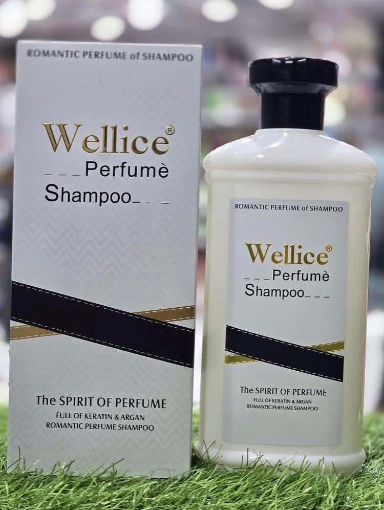 Wellice Shampoo – New Perfume Fragrance (400ml) ✨🧴