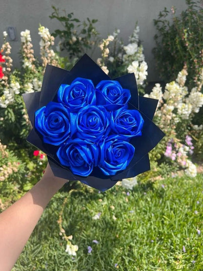 Royal Blue Rose Bouquet ✨💙