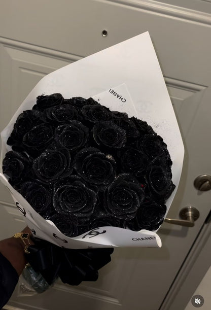 Black Flower Bouquet – Bold, Unique & Luxurious 🖤