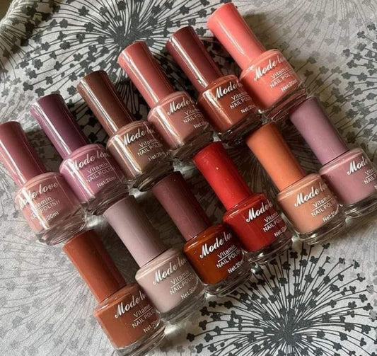 Mode Love Nude 6 Nail Polish set 💅