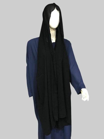 Black shaifon dupatta || jutt black color