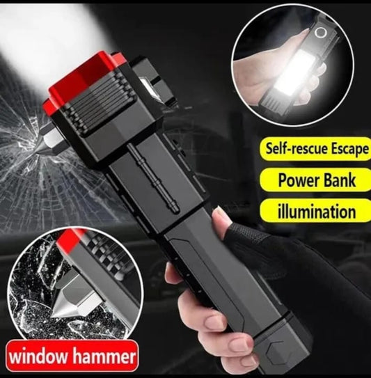 Plastic LED 3W Torch Light Rechargeable Torch Flashlight